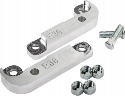 Adapter drift PMC Motorsport BMW E36 M3, +20% kënd kthimi, aliazh alumini