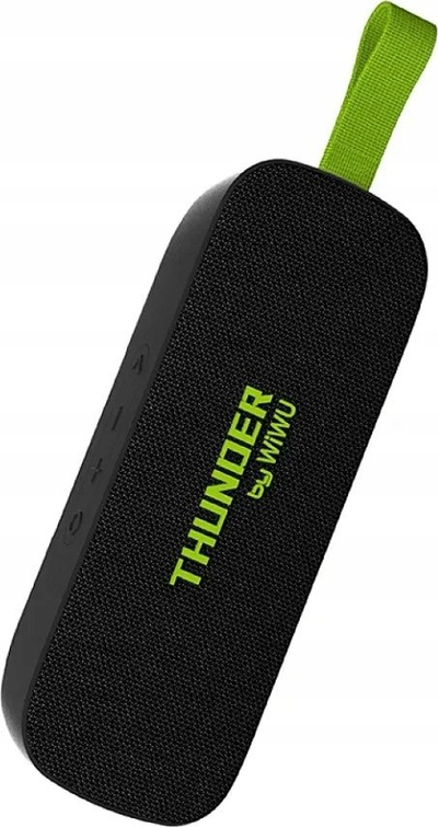 Gonik portativ WiWU Gonik Wireless Thunder H2, Bluetooth, me bateri të brendshme, i zi