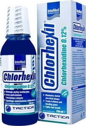 Shpëlarës goje Tactica Chlorhexil, 0.12%, 250 ml