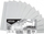 Zarfe Office Products, SK, DL, 110x220mm, 10 copë, të bardhë