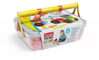 Lodër kuti veglash Tecno Jumbo Toolbox, me vegla, shumëngjyrëshe