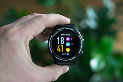 Ora e mençme Maxcom Fit FW47 Argon Lite, ekran 1.3", Bluetooth, e zezë