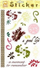 Ngjitës dekorativ Galeria Hobby Artistic Decal 15.5x23cm, i papërshkueshëm nga uji, shumëngjyrësh