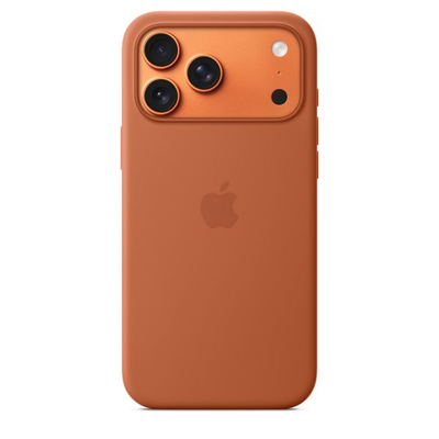 Apple iPhone 17 Pro Max Silicone Case with MagSafe, Terra Cotta