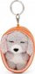 Varëse çelsash NICI Sleeping Pets Poodle, 8cm, pelush, gri