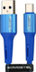 Kabëll USB Somostel USB 3.0 në USB-C, 1 m, e kaltër