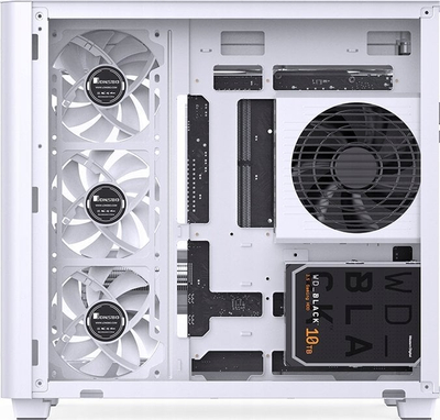 Куќиште за компјутер Jonsbo Jonsbo TK-3 - ATX-Gehuse, wei, Full Tower