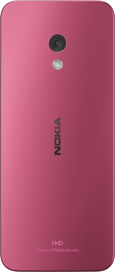 Telefon klasik Nokia 225 4G, ekran me ngjyra, kamerë, rozë