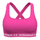 Reçipetë sportive Under Armour Crossback Mid për femra, mbështetje mesatare, vjollcë