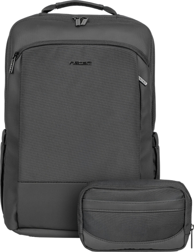 Çantë shpine për laptop NATEC Kudu Plus, 15.6", e zezë