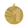 Medalje sportive Victoria Sport Steel Gold, vend i parë, 40mm, e artë