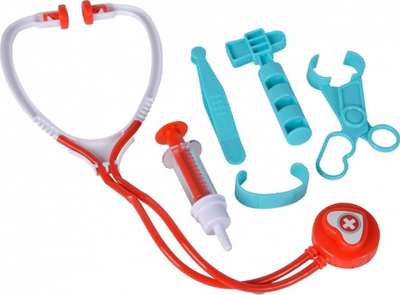 Set lojërash doktor Simba Doctor's Case, 7 pjesë, 18 x 16 cm, shumëngjyrësh