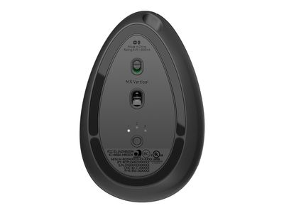 Logitech MX Vertical - Vertical, Wireless Mouse (Graphite)