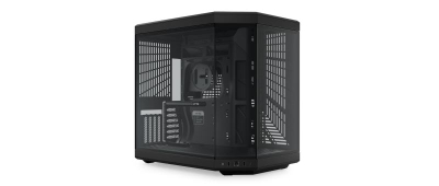Kollonë PC Hyte Y70 Touch, mid tower ATX, ekran 14.1" me prekje, e zezë