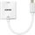 Adapter USB Lindy 43339, USB C në HDMI, 8K, i bardhë