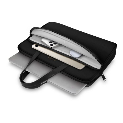 Çantë laptopi Tech-Protect Carrying Bag, 13-14", kundra ujit, e zezë