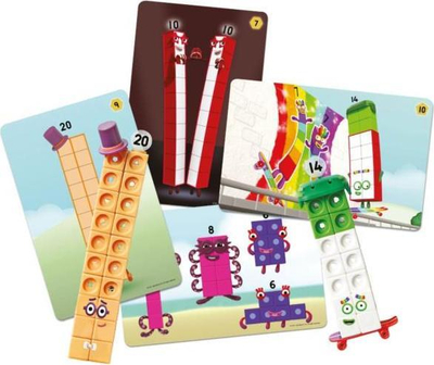 Set edukativ Learning Resources MathLink Cubes Numberblocks 11-20, 290 pjesë, 3+ vjeç, shumëngjyrësh