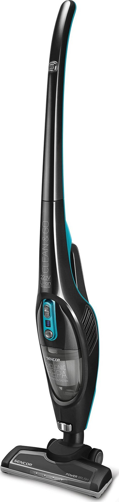 Fshesë korrent vertikale Sencor SVC 7822TQ, pa kabllo, 45 min, blu