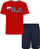 Pizhama Fila FPS1131-660, të kuqe/kaltra