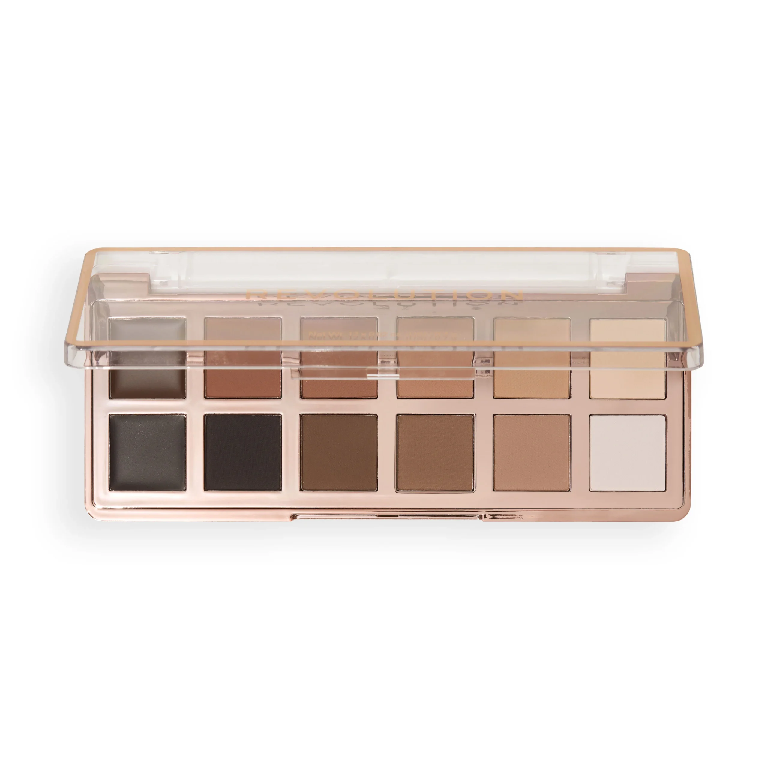 Revolution The Master Icon Matte Nudes Eyeshadow Palette 3