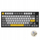 Tastierë mekanike gaming AJAZZ AK820 Pro, me kabllo, layout 75%, me ekran