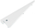 Mbajtëse rafte U pa markë, 220mm, set 10 copë, të bardha