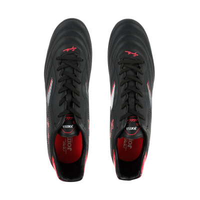 Копачки за фудбал Joma Aguila 22 FG, тврд терен, за возрасни, црни со црвена боја