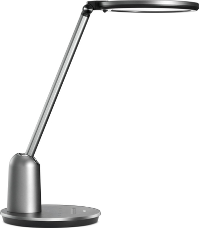 Lampë tavoline Philips Signify Einstein, LED 15W, 630 lm, argjendtë