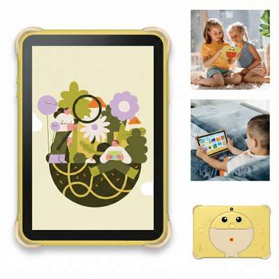 Tablet për fëmijë Kodak KT102, 10.1", 4GB 64GB, i verdhë
