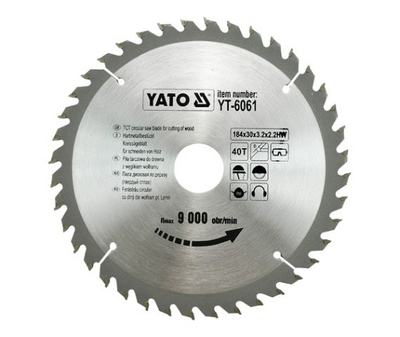 Disk prerës Yato, 184x30mm 40z YT-6061