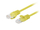 Kabllo rrjeti Lanberg Patchcord CAT 6 UTP, 0.25m, set 10 copë, e verdhë