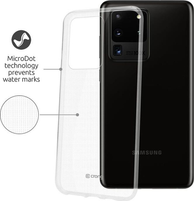Këllëf telefoni Crong Crystal Slim Cover, Samsung Galaxy S20 Ultra, TPU, transparent