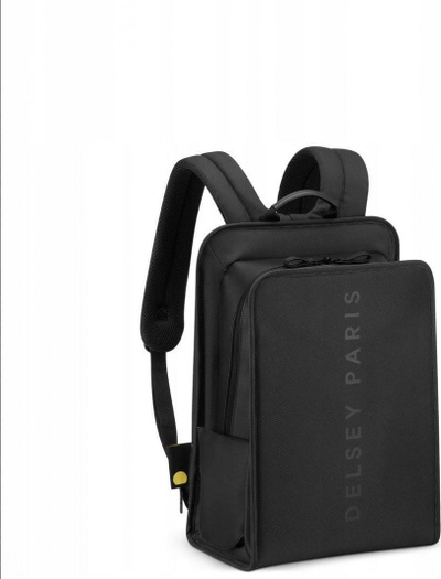 Shpinë laptopi Delsey 2-CPT, 15.6", poliestër, e zezë