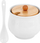 Сад за шеќер Vilde Sugar Bowl, керамика, 250ml, бел