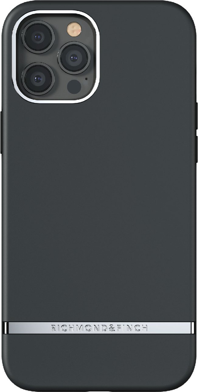 Kapak telefoni Richmond&amp;Finch për iPhone 12 Pro Max, mbrojtje 360°, i zi