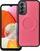 Mbrojtëse telefoni Roar Mag Morning për Galaxy A14, eco leather, magnetike, rozë
