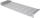 Raft rack Netrack 19", 1U, 200mm, gri