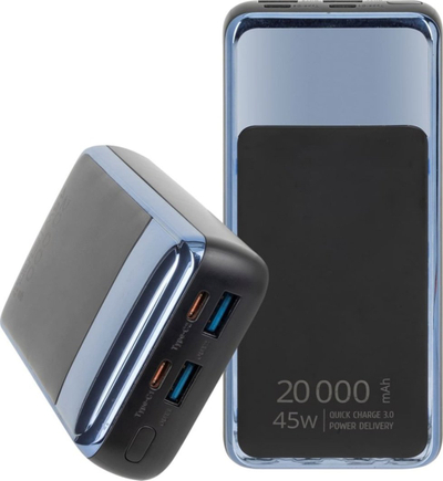 Powerbank Baseus 20000mAh, 45W, QC PD, i zi