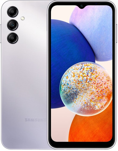 Celular Samsung Galaxy A14 5G, 6.6" FHD, 4GB RAM, 64GB, i argjendtë