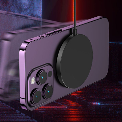 Karikues wireless Wopow WP-U99, 15W, magnetik, i bardhë