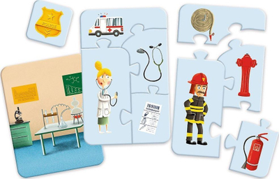 Lojë edukative Trefl Profesionet, puzzle, 3-5 vjeç, shumëngjyrëshe