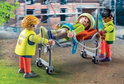 Set lojërash Playmobil Ambulance 71202, me drita, me tinguj, shumëngjyrësh