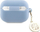 Kuti mbrojtëse Guess Rubber Diamond për AirPods Pro 2, silikon, me varëse zbukuruese, blu e çelët