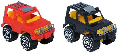 Makinë lodër Plasto Off-Road, 23cm, plastike, me ngjyra nga më të ndryshmet