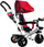Трицикл Lean Sport PRO300, 4 во 1, со родителска рачка, црвен