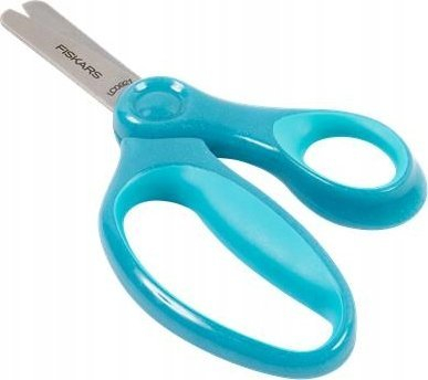 Gërshërë për kalamaj FISKARS 1064073, 13 cm, me majë t’rrumbullakosur, blu me shkëlqim