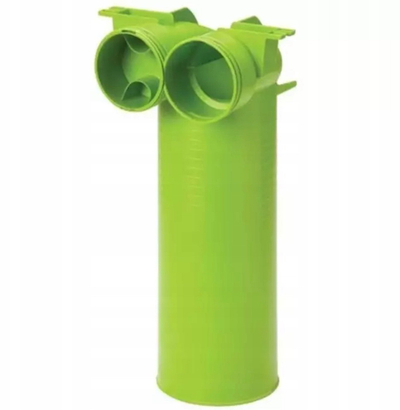 Adapter valvule ventilimi Air Excellent AE34C, 125mm, 90°, plastikë e bardhë