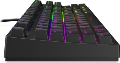 Tastierë Krux Atax PRO RGB Gateron, e zezë