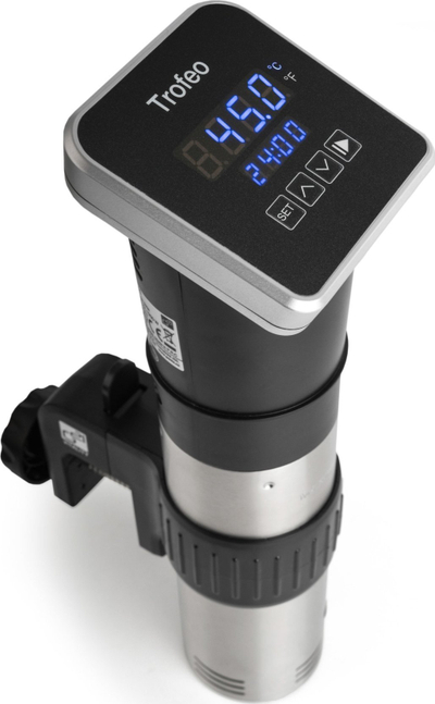 Pajisje sous vide G21 Trofeo, 1200W, me kontroll dixhital, inox e zezë