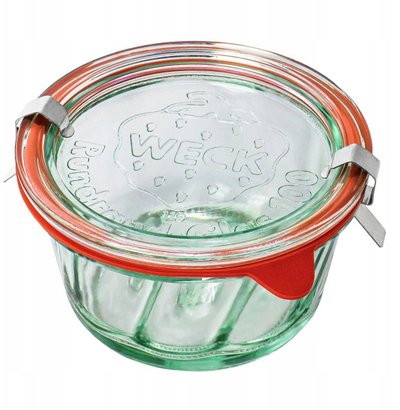 Set kavanozë qelqi Weck Bakery, 280ml, 6 copë, transparent